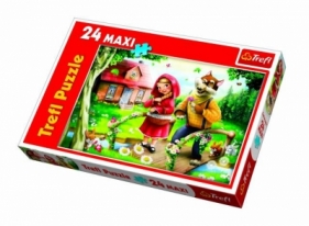 Czerwony Kapturek - Puzzle Maxi - 24 elementy (14130)