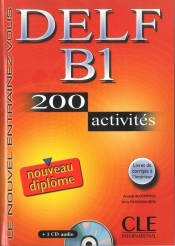 DELF B1 200 activites Nouveau diplome Ksiażka + CD