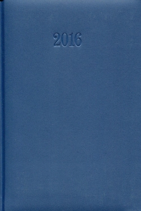 Kalendarz 2016 Książkowy tygodniowy A5 granat - <br />