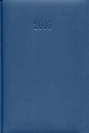 Kalendarz 2016 Książkowy tygodniowy A5 granat - <br />