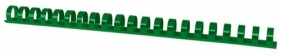 Grzbiety do bindowania Office Products A4 19 mm plastikowe 100 sztuk zielone (Nr 20241915-02)