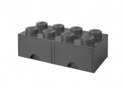 LEGO, Szuflada klocek Brick 8 - Ciemnoszary (40061754)