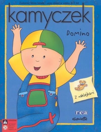 Kamyczek Domino. Z naklejkami