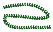 Aplikacje zajączek 1,5x2,5cm./65szt. 1mb. c.zielone