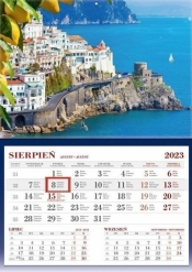 Kalendarz 2023 jednodzielny Wybrzeże Amalfi
