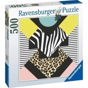 Ravensburger, Puzzle 500: Wzory geometryczne (16930)