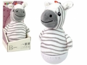 Wańka Wstańka zebra lampka muzyka