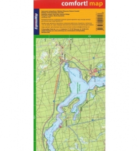 Mazury część południowa, 1:60 000 - mapa turystyczna - Opracowanie zbiorowe