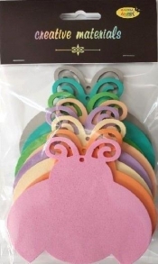 Biedronki z pianki 10,5x9cm 8szt