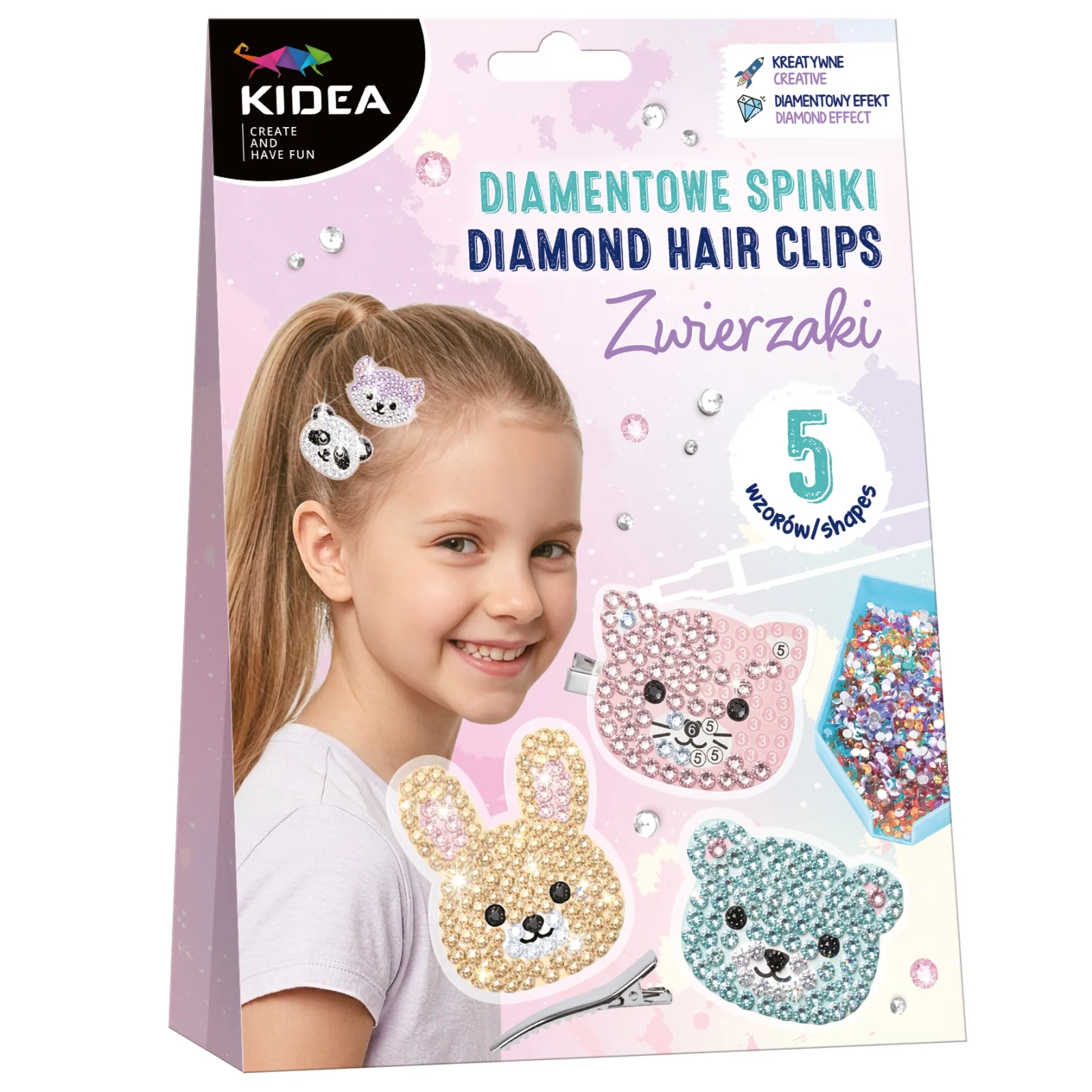 <img src='https://webimage.pl/pics/307/4/d5906601704307.png' style='height:440px' /> Kidea, Diamentowe spinki zwierzaki