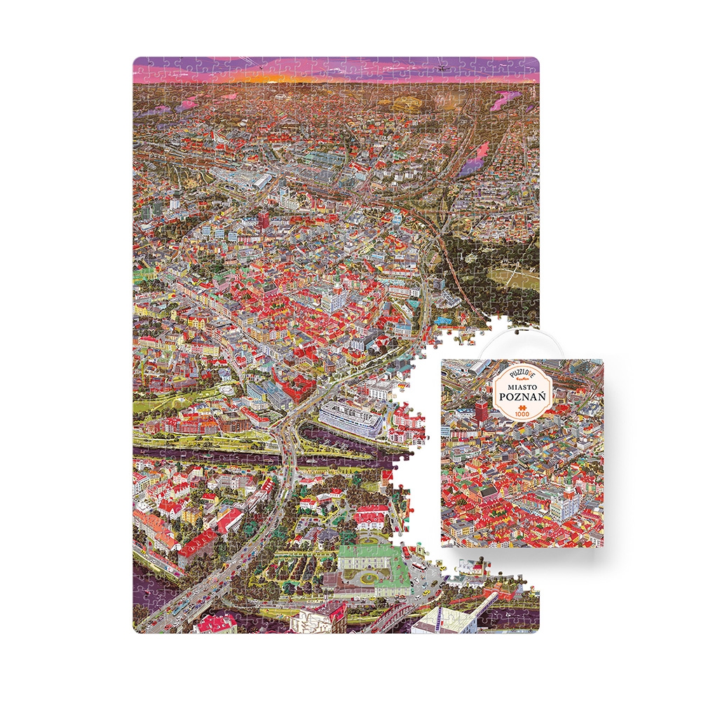 Puzzlove CzuCzu: Miasto Poznań 1000 el.