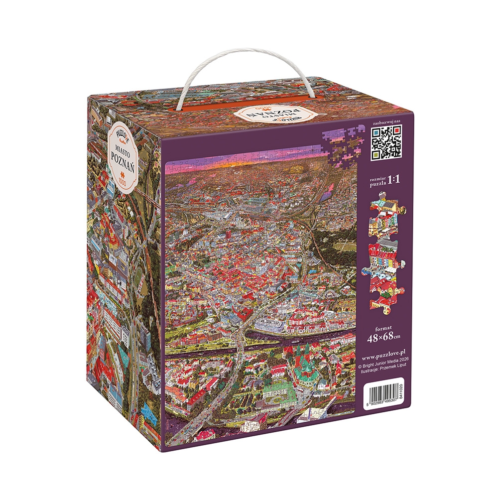 Puzzlove CzuCzu: Miasto Poznań 1000 el.
