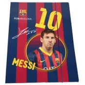 Teczka z gumką A4 - FC Barcelona