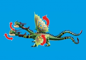 Playmobil Dragon Racing: Szpadka i Mieczyk z Jot + Wym (70730)