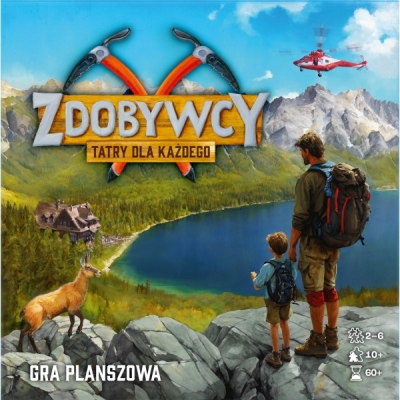 Zdobywcy Tatry dla Każdego Gra planszowa