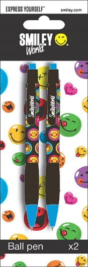 Kulkowy długopis Smiley 2 sztuki