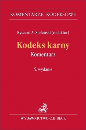Kodeks karny. Komentarz