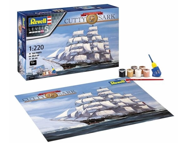 Zestaw upominkowy Model plastikowy Cutty Sark 150TH Anniver (05430)