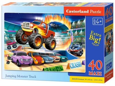 Puzzle Maxi Jumping Monster Truck 40 (B-040308)