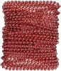 Sznurek z koralików czerwony (412437)