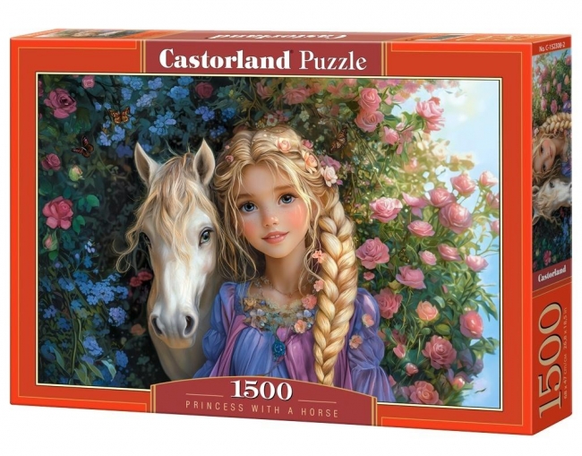 Puzzle 1500 Princess With A Horse