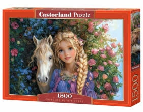 Puzzle 1500 Princess With A Horse