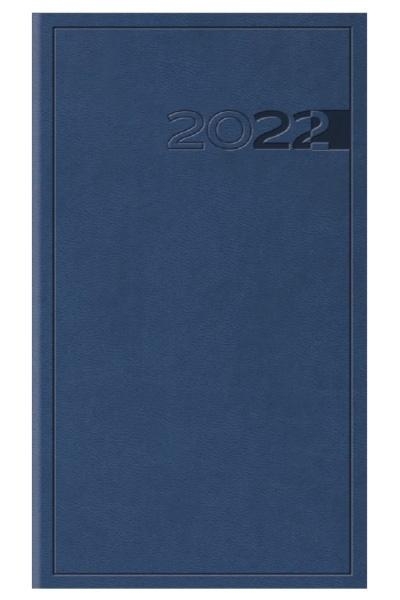 Kalendarz 2022 Tygodniowy Print niebieski
