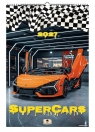 Kalendarz 2027 A3 ścienny - super cars