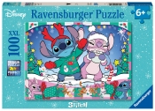 Ravensburger, Puzzle XXL 100: Disney Stitch Święta (12004030)