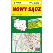 Plan miasta Nowy Sącz (Uszkodzona okładka)