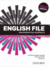 English File. Język angielski. Intermediate Plus Multipack B. Podręcznik + zeszyt ćwiczeń dla liceum i technikum. Wydanie 3 - Christina Latham-Koenig, Clive Oxenden
