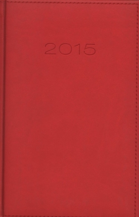 Kalendarz 2015 B6 41D Virando czerwony - <br />