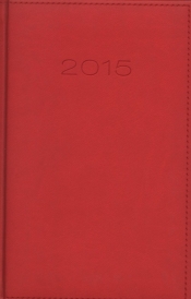 Kalendarz 2015 B6 41D Virando czerwony - <br />