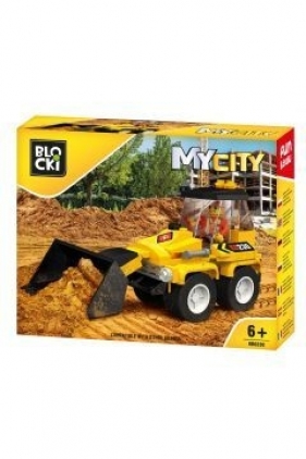 Klocki plastikowe Icom My City mini spychacz (KB0230)
