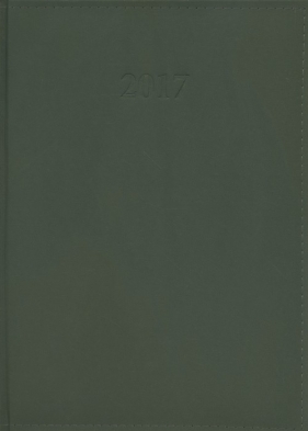 Kalendarz 2017 KKA-4TL książkowy Lux khaki