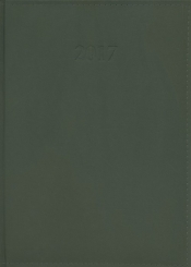 Kalendarz 2017 KKA-4TL książkowy Lux khaki