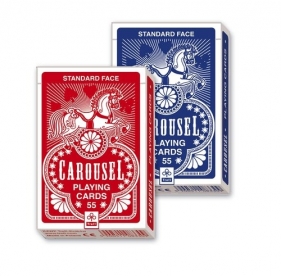 Karty do gry Carousel 55 listków mix (08330)