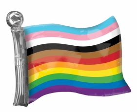 Balon foliowy XL progress pride flag