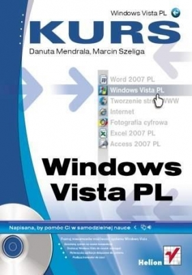 Windows Vista PL + CD - Mendrala Danuta, Szeliga Marcin