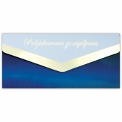 Karnet-koperta Podziękowanie za wspópracę