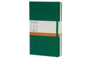 Notes Moleskine Classic L w linie zielony
