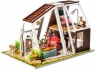  Składany Drewniany Model LED Peter\'s Dream House