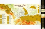 Mapa zdrapka - Polskie Góry 1:700 000 - Opracowanie zbiorowe