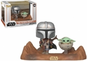 Figurka Funko Pop Moment SW Mandalorian&Child