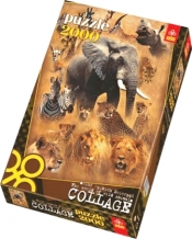 PUZZLE 2000 Świat dzikich zwierząt 27031