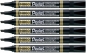 6x Marker permanentny Pentel N860 czarny