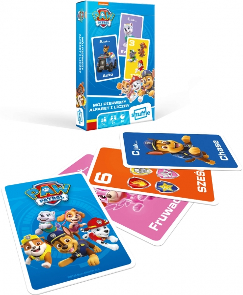 Paw Patrol - Alphabet & Numbers Flashcards