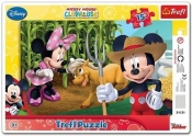 Puzzle ramkowe 15: Myszka Miki na wsi (31131)