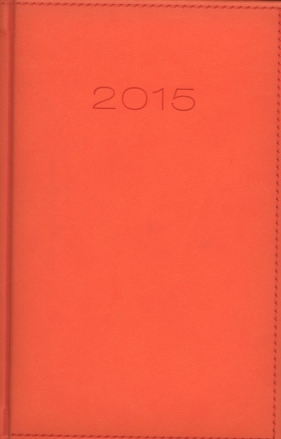 Kalendarz 2015 B6 41D Virando pomarańczowy - <br />