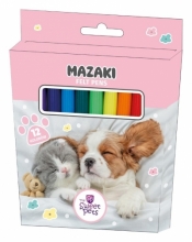 Mazaki The Sweet Pets 12 kolorów